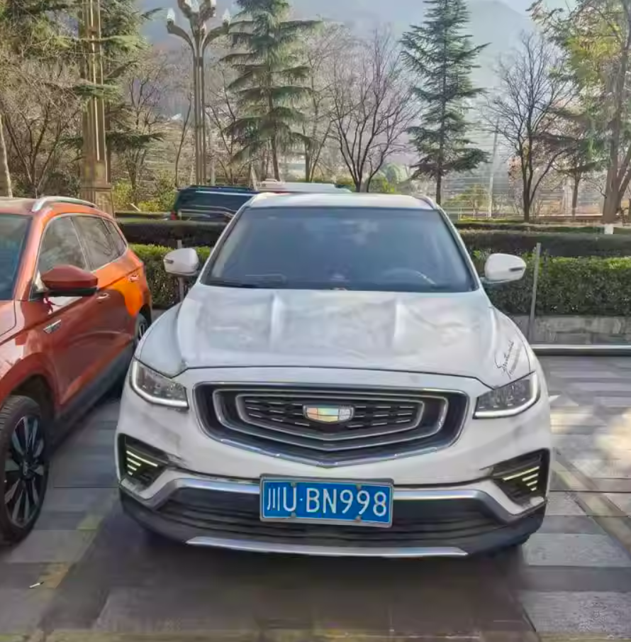 车牌号为川UBN998汽车一辆（不含车牌号）